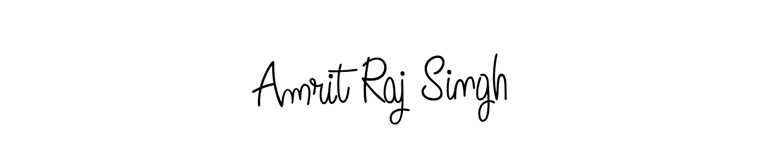 Make a beautiful signature design for name Amrit Raj Singh. With this signature (Angelique-Rose-font-FFP) style, you can create a handwritten signature for free. Amrit Raj Singh signature style 5 images and pictures png