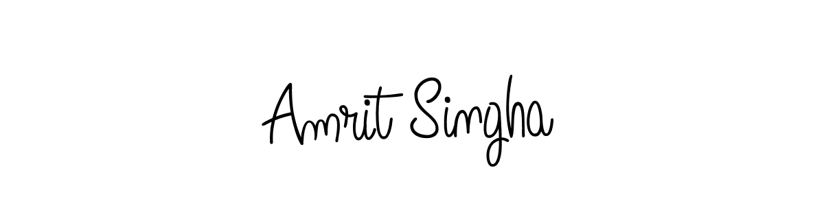 This is the best signature style for the Amrit Singha name. Also you like these signature font (Angelique-Rose-font-FFP). Mix name signature. Amrit Singha signature style 5 images and pictures png