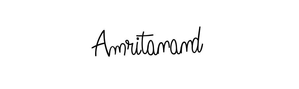 Once you've used our free online signature maker to create your best signature Angelique-Rose-font-FFP style, it's time to enjoy all of the benefits that Amritanand name signing documents. Amritanand signature style 5 images and pictures png