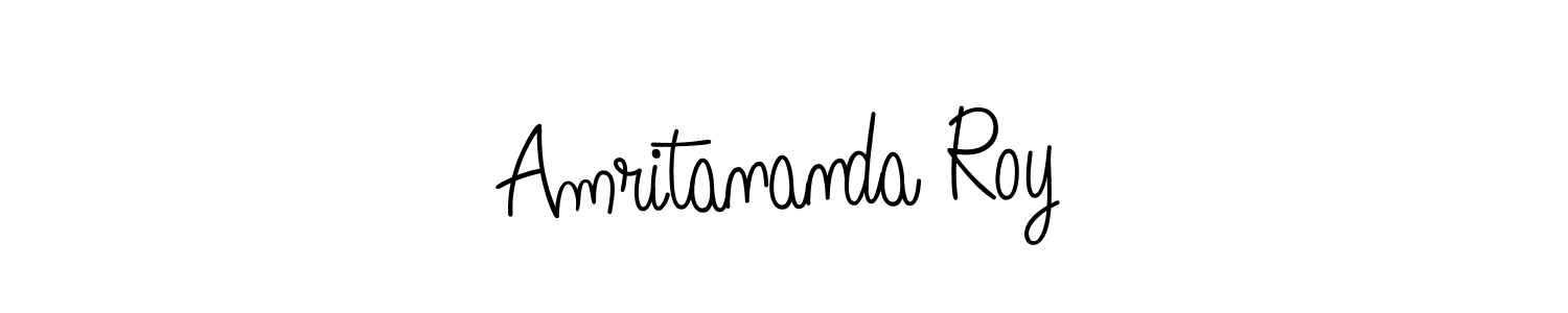 How to make Amritananda Roy signature? Angelique-Rose-font-FFP is a professional autograph style. Create handwritten signature for Amritananda Roy name. Amritananda Roy signature style 5 images and pictures png
