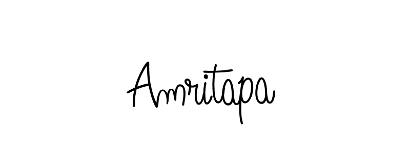 How to make Amritapa signature? Angelique-Rose-font-FFP is a professional autograph style. Create handwritten signature for Amritapa name. Amritapa signature style 5 images and pictures png