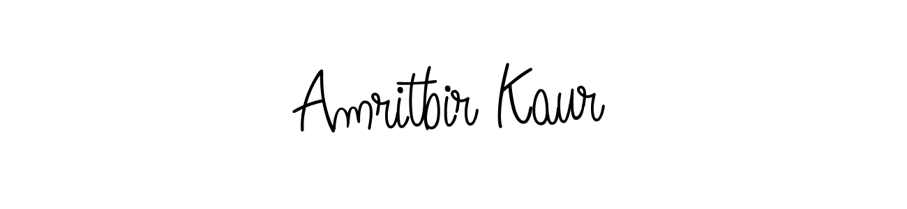 Make a beautiful signature design for name Amritbir Kaur. Use this online signature maker to create a handwritten signature for free. Amritbir Kaur signature style 5 images and pictures png