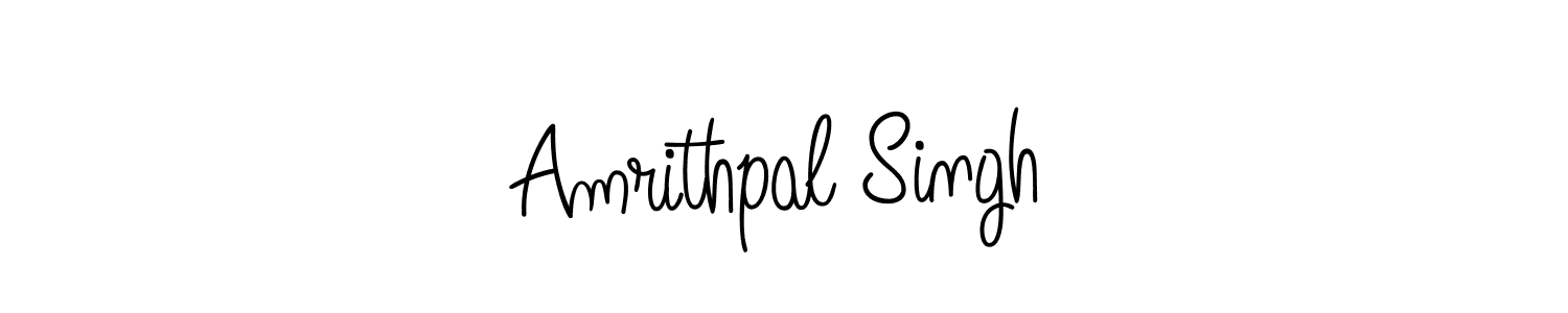 Also we have Amrithpal Singh name is the best signature style. Create professional handwritten signature collection using Angelique-Rose-font-FFP autograph style. Amrithpal Singh signature style 5 images and pictures png