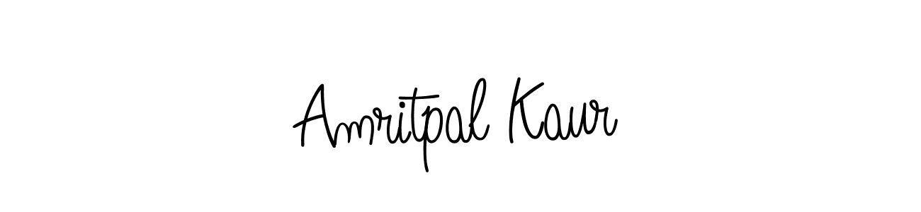 How to Draw Amritpal Kaur signature style? Angelique-Rose-font-FFP is a latest design signature styles for name Amritpal Kaur. Amritpal Kaur signature style 5 images and pictures png