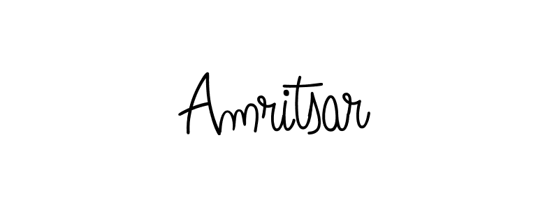 Create a beautiful signature design for name Amritsar. With this signature (Angelique-Rose-font-FFP) fonts, you can make a handwritten signature for free. Amritsar signature style 5 images and pictures png