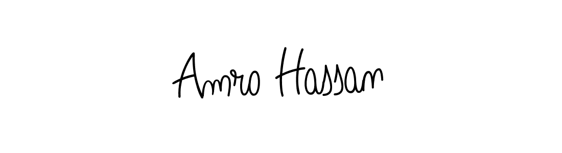 if you are searching for the best signature style for your name Amro Hassan. so please give up your signature search. here we have designed multiple signature styles  using Angelique-Rose-font-FFP. Amro Hassan signature style 5 images and pictures png