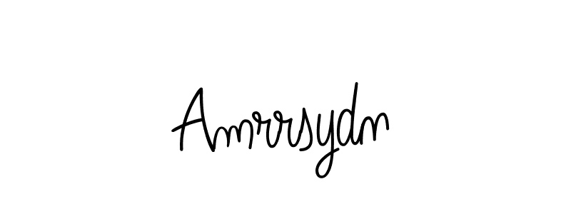 Design your own signature with our free online signature maker. With this signature software, you can create a handwritten (Angelique-Rose-font-FFP) signature for name Amrrsydn. Amrrsydn signature style 5 images and pictures png