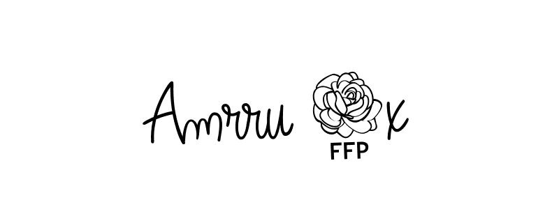 Angelique-Rose-font-FFP is a professional signature style that is perfect for those who want to add a touch of class to their signature. It is also a great choice for those who want to make their signature more unique. Get Amrru 0x name to fancy signature for free. Amrru 0x signature style 5 images and pictures png