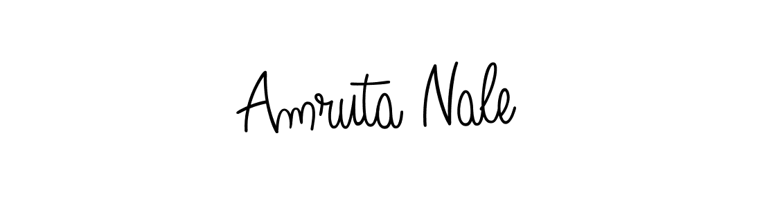 Once you've used our free online signature maker to create your best signature Angelique-Rose-font-FFP style, it's time to enjoy all of the benefits that Amruta Nale name signing documents. Amruta Nale signature style 5 images and pictures png