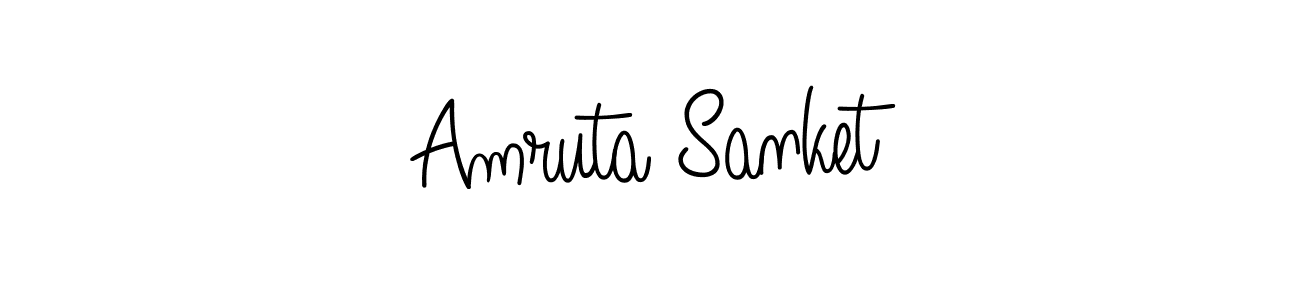 if you are searching for the best signature style for your name Amruta Sanket. so please give up your signature search. here we have designed multiple signature styles  using Angelique-Rose-font-FFP. Amruta Sanket signature style 5 images and pictures png