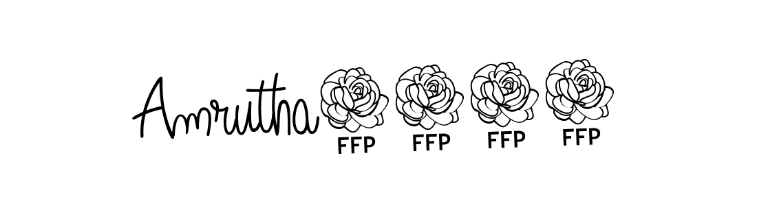 Amrutha3128 stylish signature style. Best Handwritten Sign (Angelique-Rose-font-FFP) for my name. Handwritten Signature Collection Ideas for my name Amrutha3128. Amrutha3128 signature style 5 images and pictures png