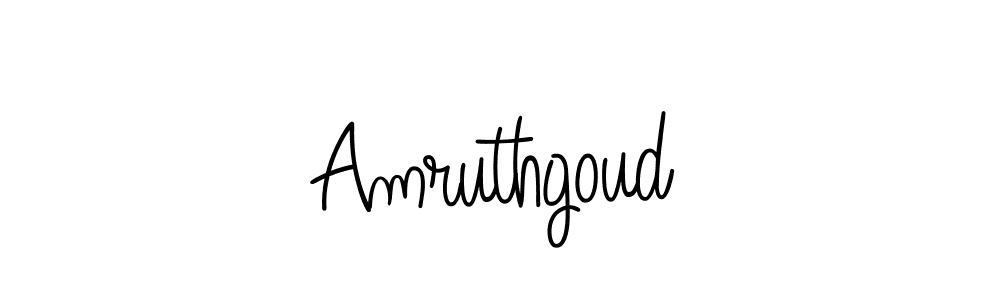 Create a beautiful signature design for name Amruthgoud. With this signature (Angelique-Rose-font-FFP) fonts, you can make a handwritten signature for free. Amruthgoud signature style 5 images and pictures png