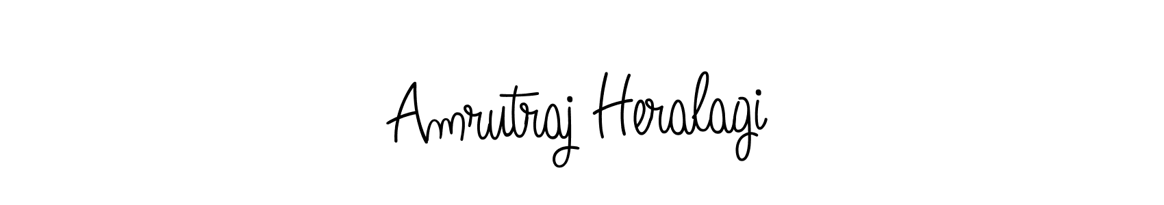 Also we have Amrutraj Heralagi name is the best signature style. Create professional handwritten signature collection using Angelique-Rose-font-FFP autograph style. Amrutraj Heralagi signature style 5 images and pictures png