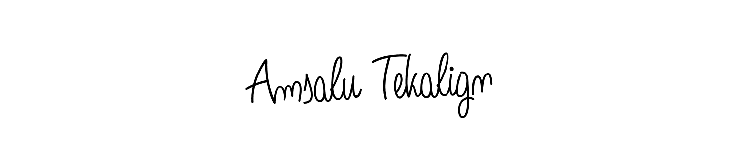 Angelique-Rose-font-FFP is a professional signature style that is perfect for those who want to add a touch of class to their signature. It is also a great choice for those who want to make their signature more unique. Get Amsalu Tekalign name to fancy signature for free. Amsalu Tekalign signature style 5 images and pictures png