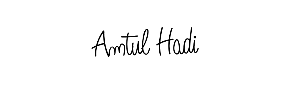 Similarly Angelique-Rose-font-FFP is the best handwritten signature design. Signature creator online .You can use it as an online autograph creator for name Amtul Hadi. Amtul Hadi signature style 5 images and pictures png