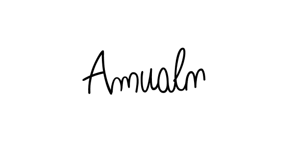 Here are the top 10 professional signature styles for the name Amualn. These are the best autograph styles you can use for your name. Amualn signature style 5 images and pictures png