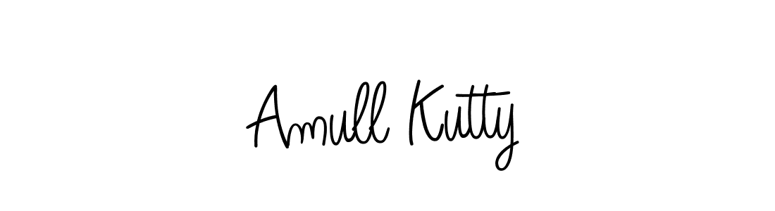 How to Draw Amull Kutty signature style? Angelique-Rose-font-FFP is a latest design signature styles for name Amull Kutty. Amull Kutty signature style 5 images and pictures png