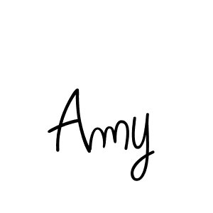 Make a beautiful signature design for name Amy. With this signature (Angelique-Rose-font-FFP) style, you can create a handwritten signature for free. Amy signature style 5 images and pictures png