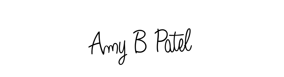 This is the best signature style for the Amy B Patel name. Also you like these signature font (Angelique-Rose-font-FFP). Mix name signature. Amy B Patel signature style 5 images and pictures png