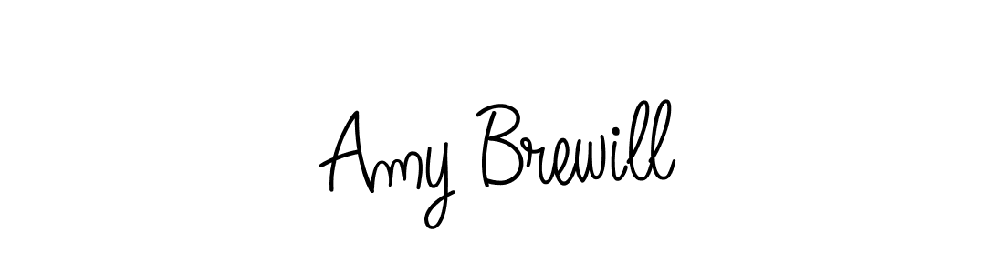 You should practise on your own different ways (Angelique-Rose-font-FFP) to write your name (Amy Brewill) in signature. don't let someone else do it for you. Amy Brewill signature style 5 images and pictures png