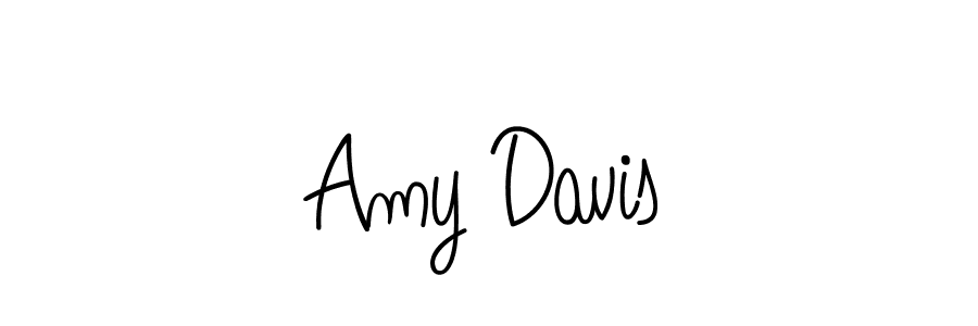 Best and Professional Signature Style for Amy Davis. Angelique-Rose-font-FFP Best Signature Style Collection. Amy Davis signature style 5 images and pictures png