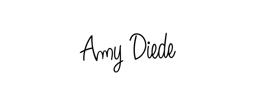 Make a beautiful signature design for name Amy Diede. Use this online signature maker to create a handwritten signature for free. Amy Diede signature style 5 images and pictures png