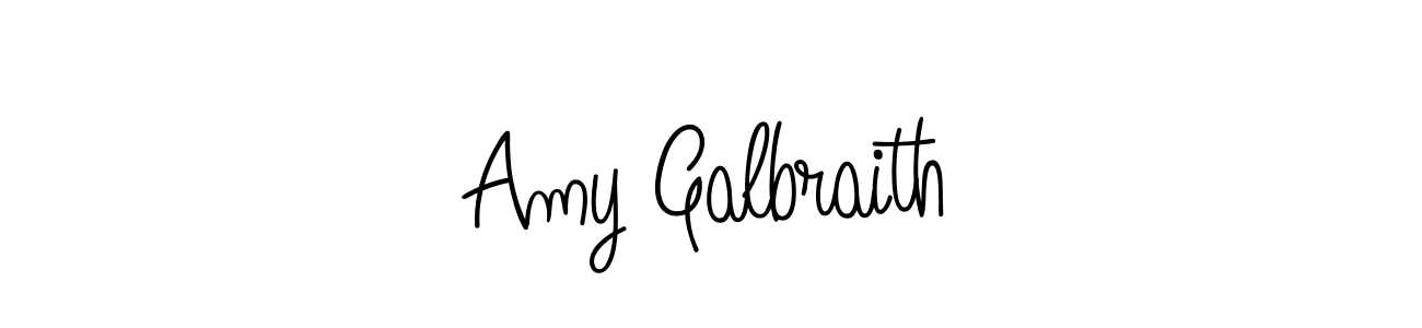 The best way (Angelique-Rose-font-FFP) to make a short signature is to pick only two or three words in your name. The name Amy Galbraith include a total of six letters. For converting this name. Amy Galbraith signature style 5 images and pictures png