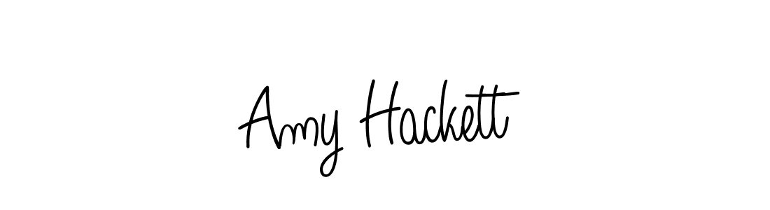 Make a beautiful signature design for name Amy Hackett. With this signature (Angelique-Rose-font-FFP) style, you can create a handwritten signature for free. Amy Hackett signature style 5 images and pictures png