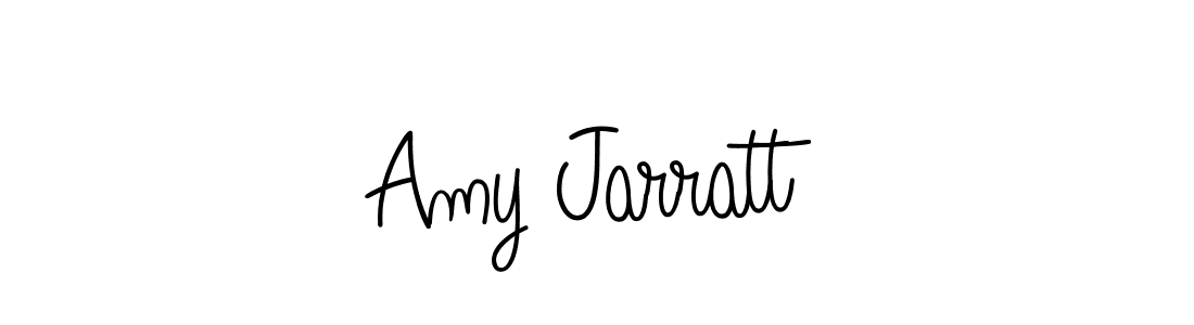 Use a signature maker to create a handwritten signature online. With this signature software, you can design (Angelique-Rose-font-FFP) your own signature for name Amy Jarratt. Amy Jarratt signature style 5 images and pictures png