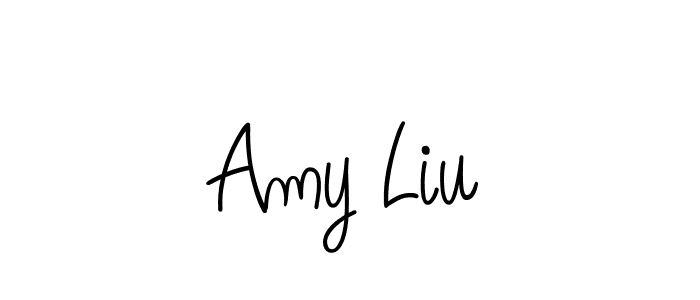 Also we have Amy Liu name is the best signature style. Create professional handwritten signature collection using Angelique-Rose-font-FFP autograph style. Amy Liu signature style 5 images and pictures png