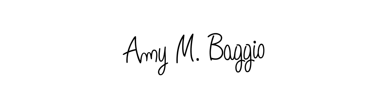 You can use this online signature creator to create a handwritten signature for the name Amy M. Baggio. This is the best online autograph maker. Amy M. Baggio signature style 5 images and pictures png