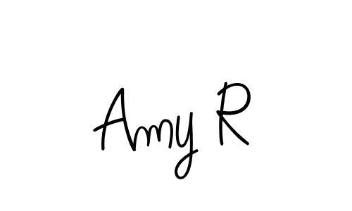 Make a beautiful signature design for name Amy R. Use this online signature maker to create a handwritten signature for free. Amy R signature style 5 images and pictures png