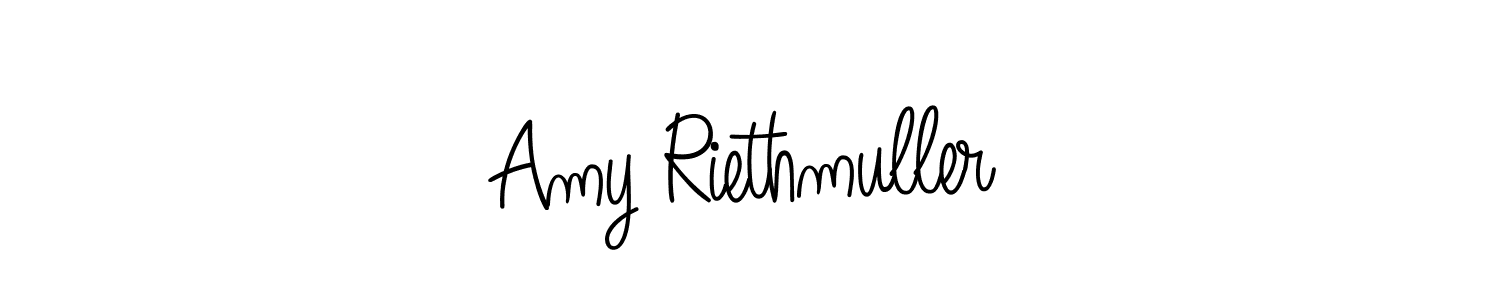 Use a signature maker to create a handwritten signature online. With this signature software, you can design (Angelique-Rose-font-FFP) your own signature for name Amy Riethmuller. Amy Riethmuller signature style 5 images and pictures png