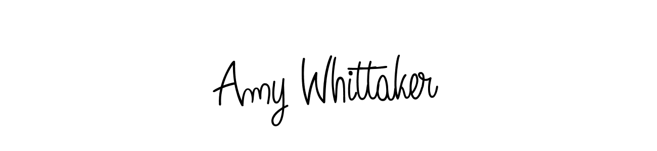 Similarly Angelique-Rose-font-FFP is the best handwritten signature design. Signature creator online .You can use it as an online autograph creator for name Amy Whittaker. Amy Whittaker signature style 5 images and pictures png