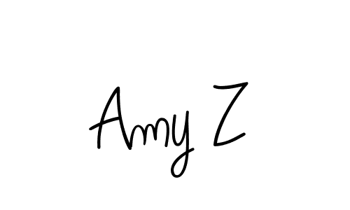You can use this online signature creator to create a handwritten signature for the name Amy Z. This is the best online autograph maker. Amy Z signature style 5 images and pictures png