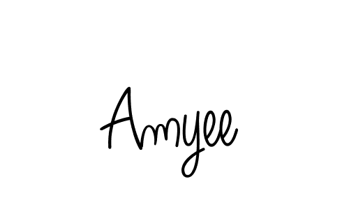Make a beautiful signature design for name Amyee. Use this online signature maker to create a handwritten signature for free. Amyee signature style 5 images and pictures png