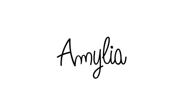 Also we have Amylia name is the best signature style. Create professional handwritten signature collection using Angelique-Rose-font-FFP autograph style. Amylia signature style 5 images and pictures png
