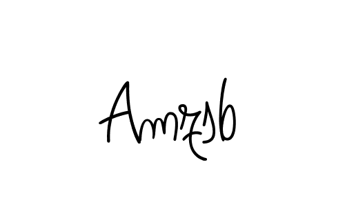 Design your own signature with our free online signature maker. With this signature software, you can create a handwritten (Angelique-Rose-font-FFP) signature for name Amzsb. Amzsb signature style 5 images and pictures png