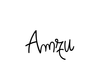 How to Draw Amzu signature style? Angelique-Rose-font-FFP is a latest design signature styles for name Amzu. Amzu signature style 5 images and pictures png