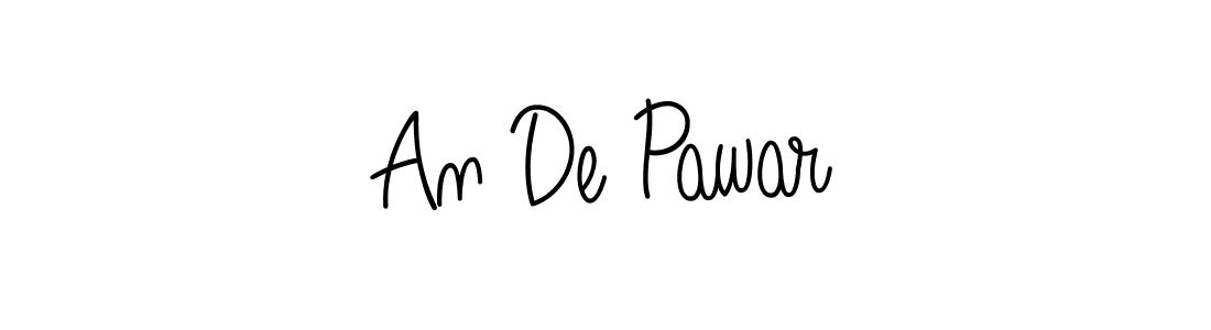 How to Draw An De Pawar signature style? Angelique-Rose-font-FFP is a latest design signature styles for name An De Pawar. An De Pawar signature style 5 images and pictures png