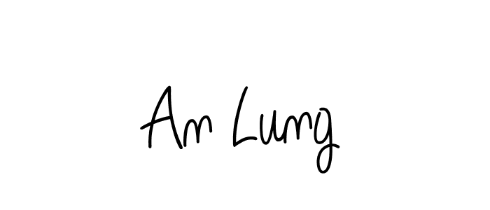 Make a beautiful signature design for name An Lung. Use this online signature maker to create a handwritten signature for free. An Lung signature style 5 images and pictures png