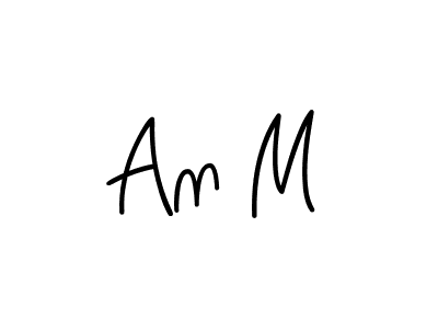 Check out images of Autograph of An M name. Actor An M Signature Style. Angelique-Rose-font-FFP is a professional sign style online. An M signature style 5 images and pictures png