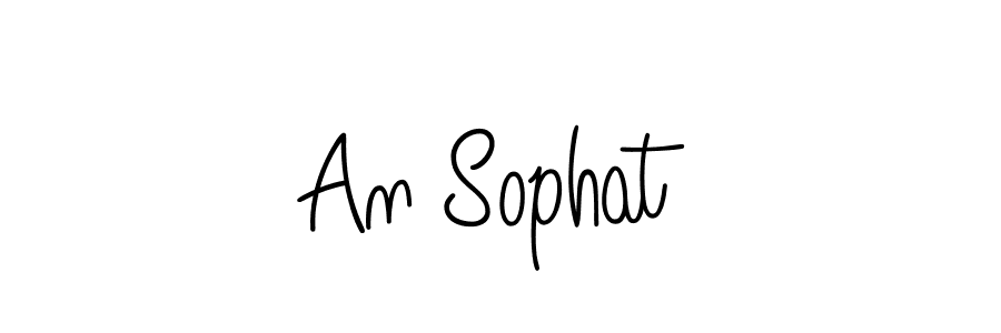 Design your own signature with our free online signature maker. With this signature software, you can create a handwritten (Angelique-Rose-font-FFP) signature for name An Sophat. An Sophat signature style 5 images and pictures png