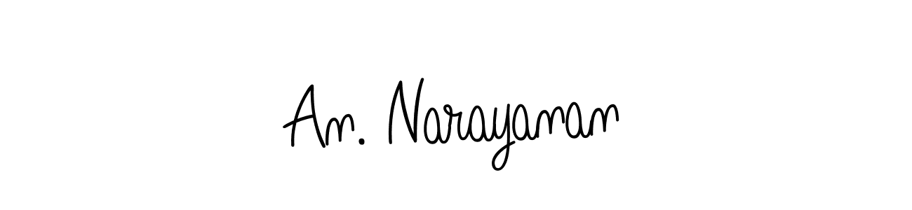 How to make An. Narayanan signature? Angelique-Rose-font-FFP is a professional autograph style. Create handwritten signature for An. Narayanan name. An. Narayanan signature style 5 images and pictures png