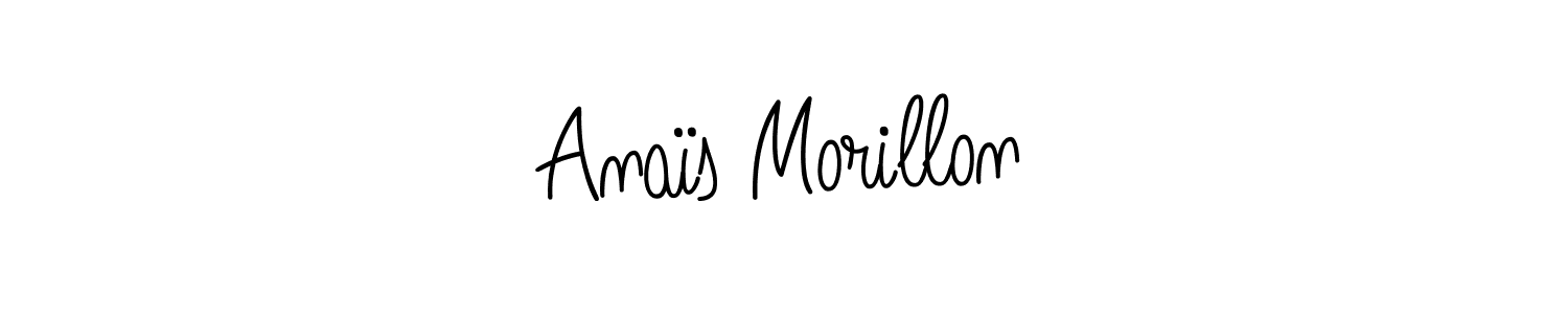 How to Draw Anaïs Morillon signature style? Angelique-Rose-font-FFP is a latest design signature styles for name Anaïs Morillon. Anaïs Morillon signature style 5 images and pictures png