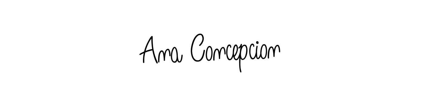 Make a beautiful signature design for name Ana Concepcion. Use this online signature maker to create a handwritten signature for free. Ana Concepcion signature style 5 images and pictures png