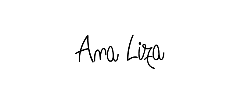 Also we have Ana Liza name is the best signature style. Create professional handwritten signature collection using Angelique-Rose-font-FFP autograph style. Ana Liza signature style 5 images and pictures png