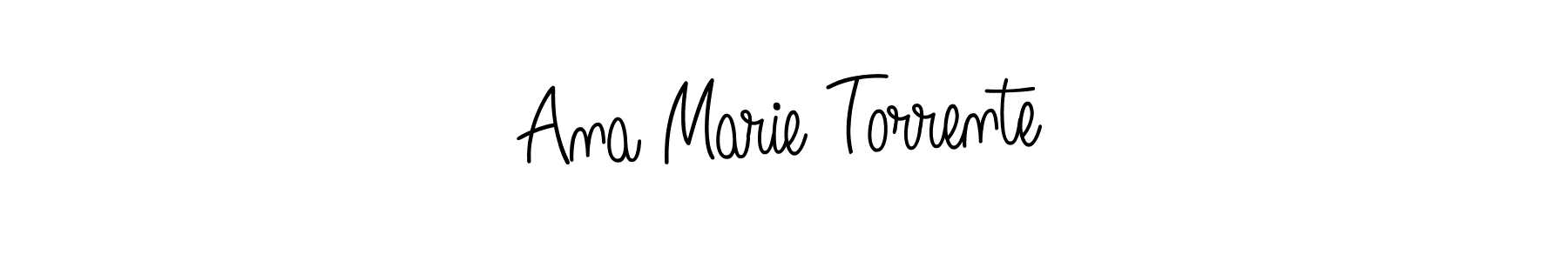 Make a beautiful signature design for name Ana Marie Torrente. Use this online signature maker to create a handwritten signature for free. Ana Marie Torrente signature style 5 images and pictures png