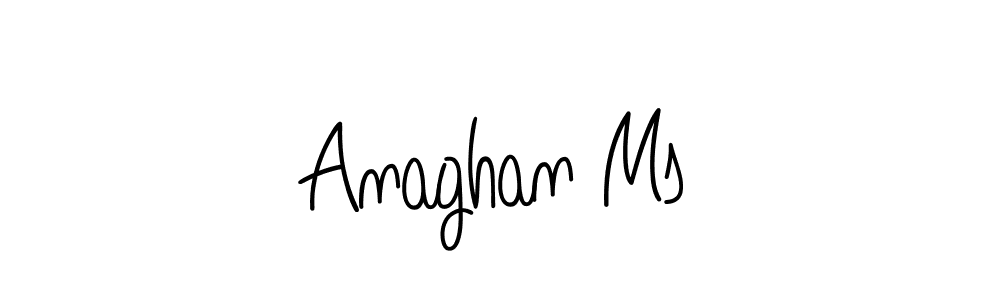 Use a signature maker to create a handwritten signature online. With this signature software, you can design (Angelique-Rose-font-FFP) your own signature for name Anaghan Ms. Anaghan Ms signature style 5 images and pictures png