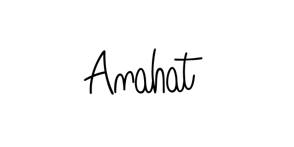 Once you've used our free online signature maker to create your best signature Angelique-Rose-font-FFP style, it's time to enjoy all of the benefits that Anahat name signing documents. Anahat signature style 5 images and pictures png